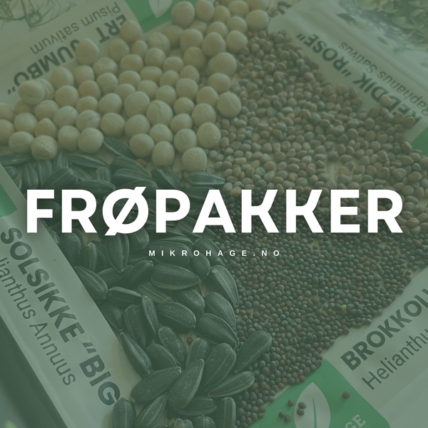 Mikrogrønt Frøpakker