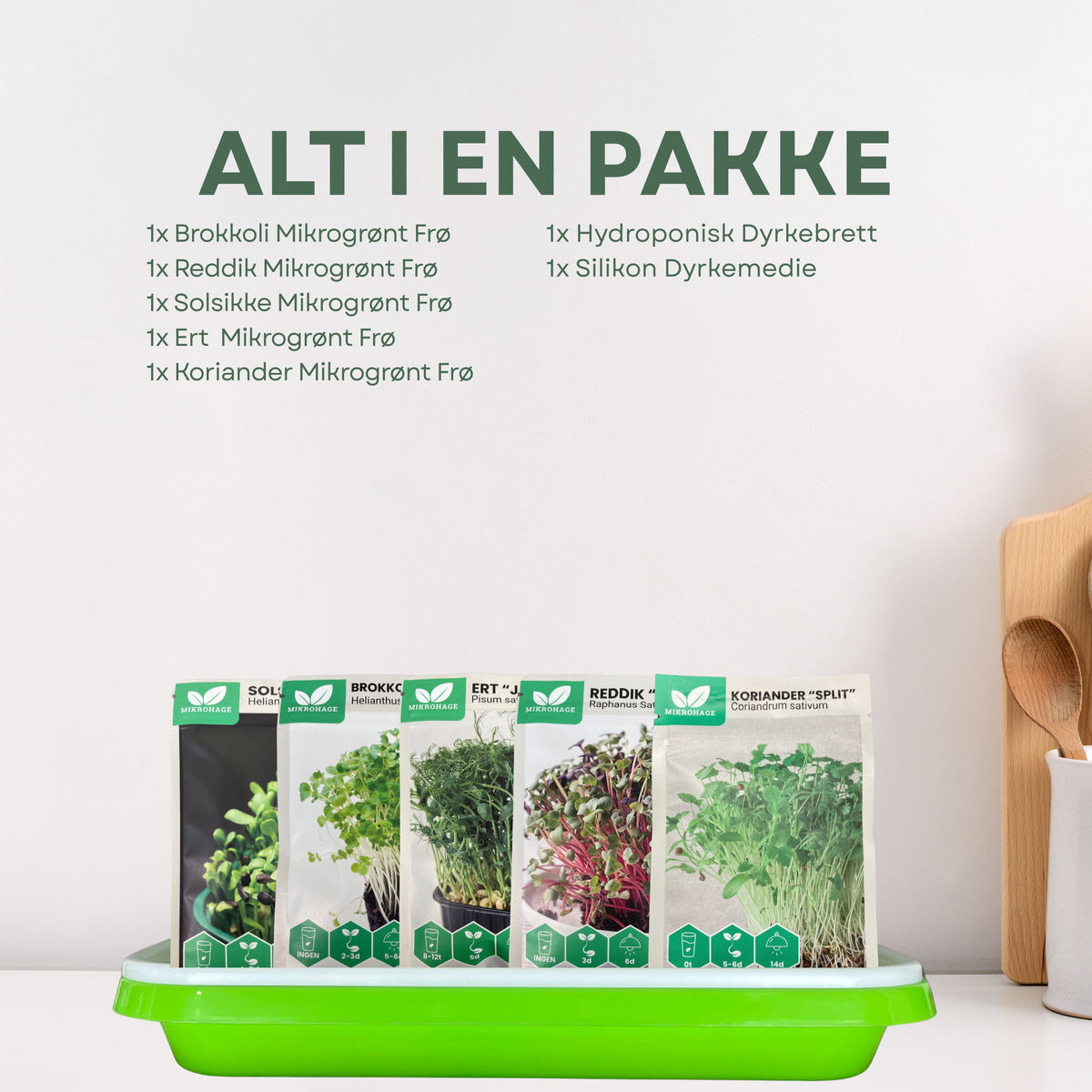 Hydro - Mikrogrønt Dyrkesett