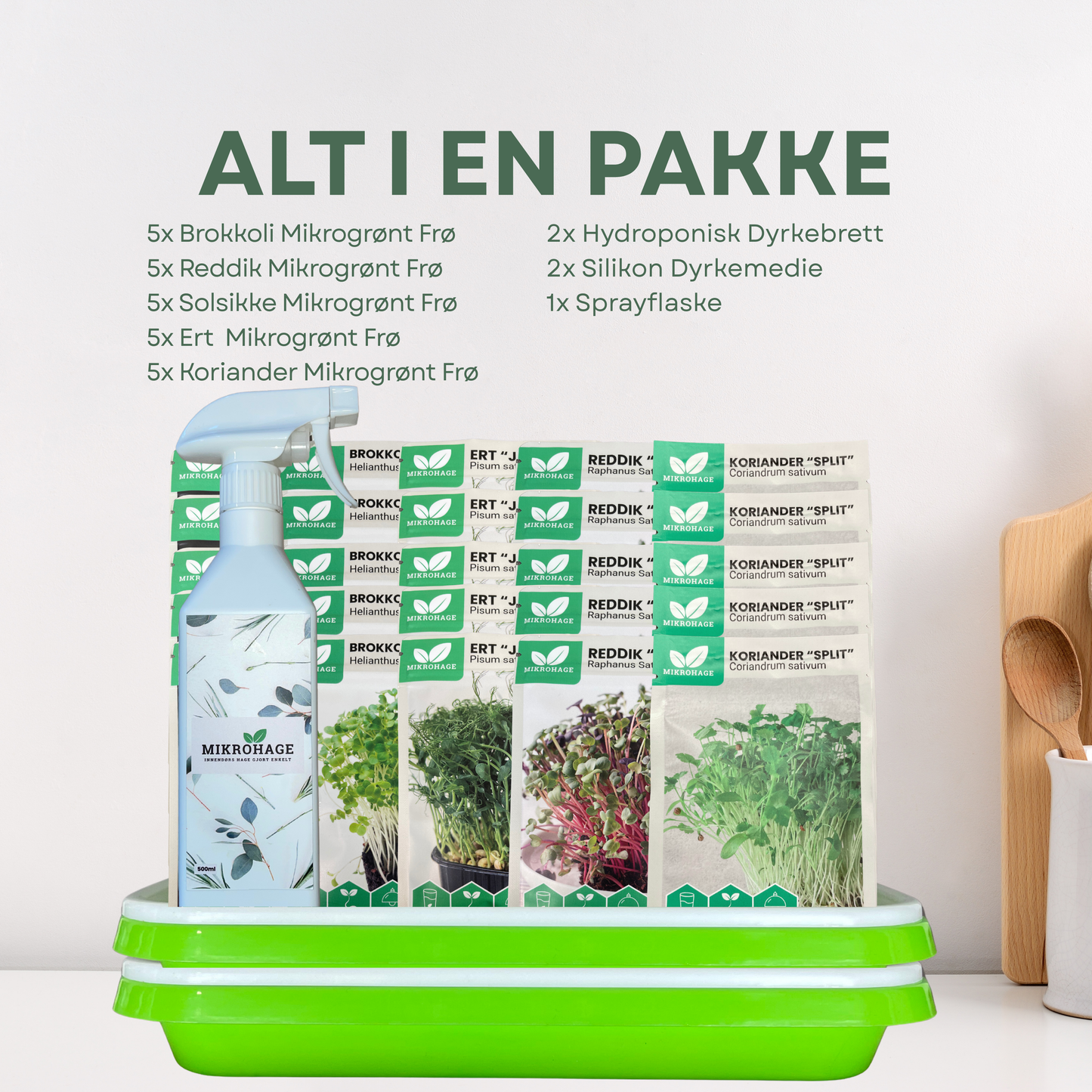 Hydro - Mikrogrønt Dyrkesett