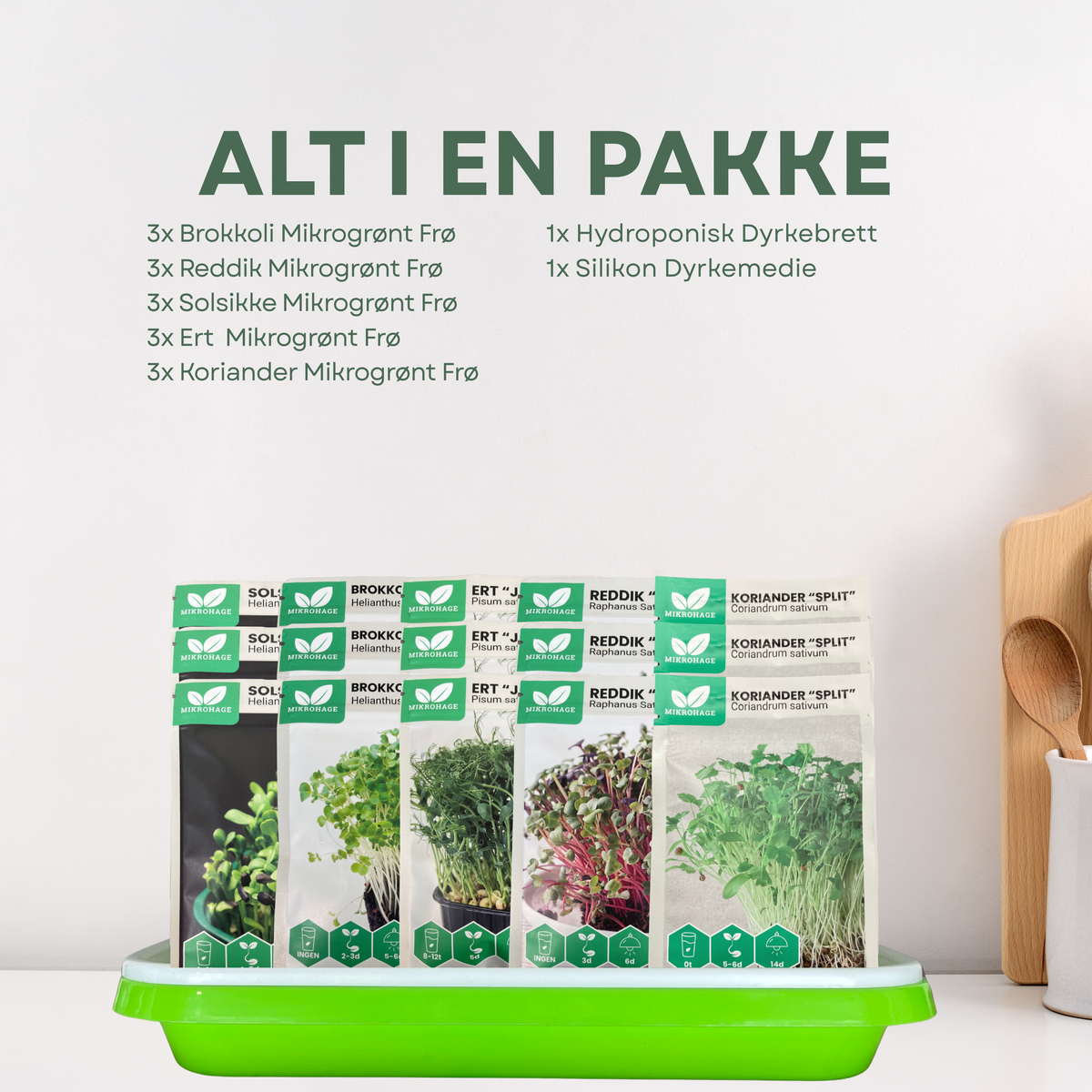 Hydro - Mikrogrønt Dyrkesett
