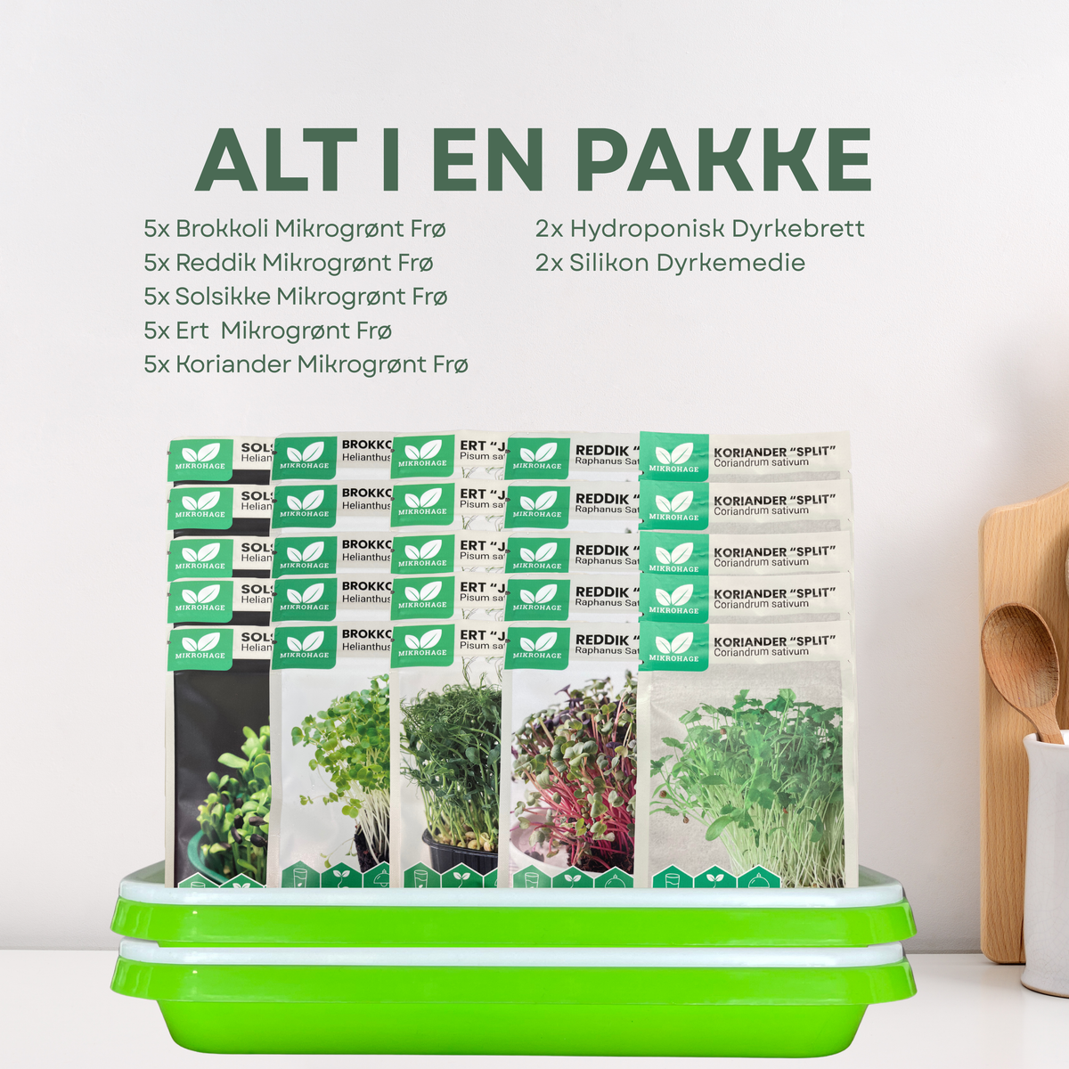 Hydro - Mikrogrønt Dyrkesett